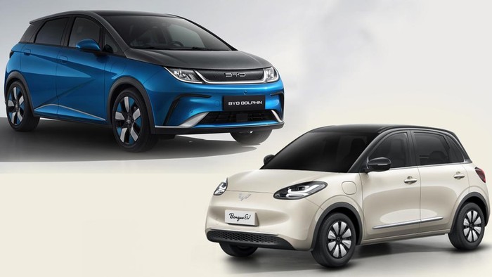 BYD Dolphin vs Wuling BinguoEV