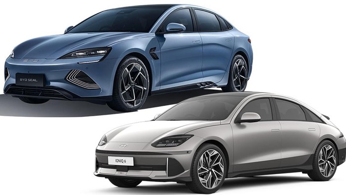 BYD Seal vs Hyundai IONIQ 6