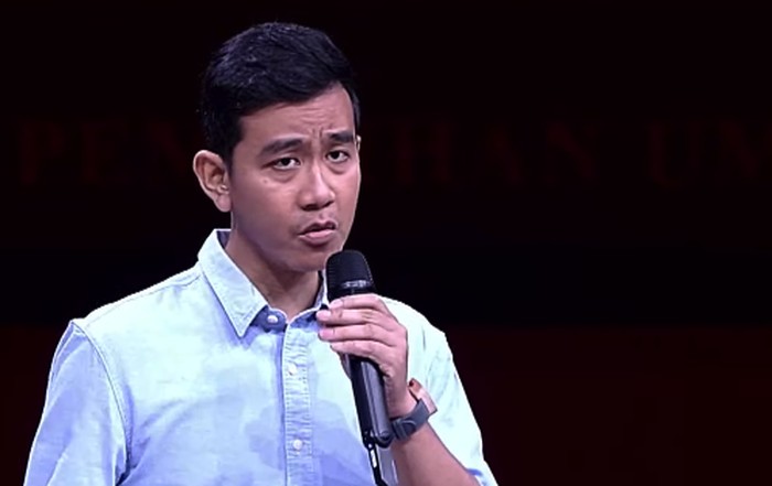 Cawapres Nomor Urut 2 Gibran Rakabuming Raka di debat cawapres