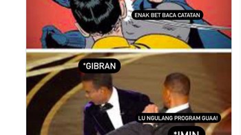 Gibran vs Cak Imin, mana jagoanmu? Foto: X/Twitter