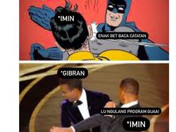 Meme Debat Cawapres: Slepetan Cak Imin, Epic Cringe Battle Gibran-Mahfud