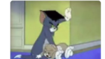 Netter ikut geregetan nonton debat kali ini. Foto: X/Twitter