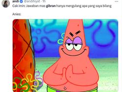 Meme Debat Cawapres: Slepetan Cak Imin, Epic Cringe Battle Gibran-Mahfud