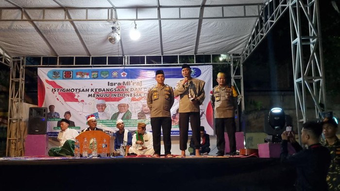 Direktur Binmas Polda Metro Jaya Kombes Badya menghadiri Isra Mikraj dan Istigosah serta doa lintas agama di Lagoa, Jakarta Utara (dok istimewa)