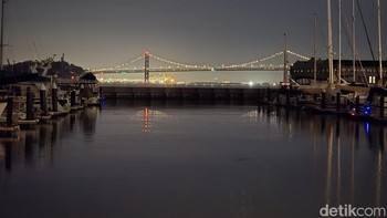 Hasil foto di kondisi minim cahaya, masih menampilkan objek dengan jelas. Foto: Adi Fida Rahman/detikINET