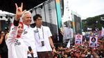 Ganjar Didampingi Megawati Kampanye Akbar Perdana di Bandung