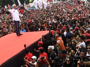 Kampanye Terakhir Ganjar di Semarang, Pendukung Dilarang Berknalpot Brong