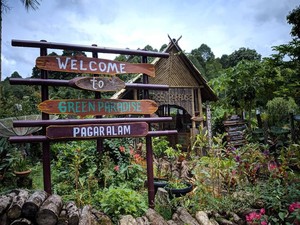 Nikmati Air Terjun dan Main Flying Fox di Green Paradise Pagaralam