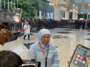 Hadiri Debat Cawapres, Khofifah Akui Sudah Nonaktif di PBNU