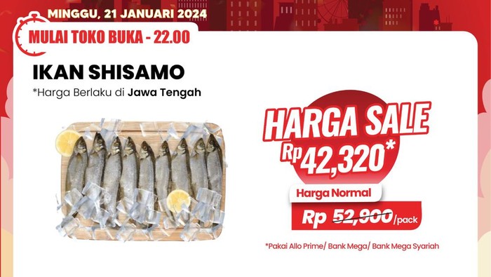 Ikan Shisamo Transmart