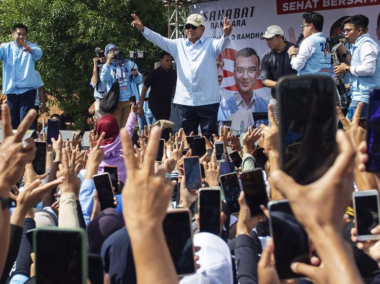 Prabowo Kampanye Akbar Perdana di Majalengka