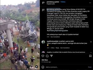 Kecelakaan Bus Shantika Terjun dari Tol Pemalang, Dua Orang Meninggal Dunia