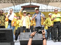 Bawaslu Temukan Dugaan Pelanggaran Saat Senam Gemoy Airlangga di Lombok