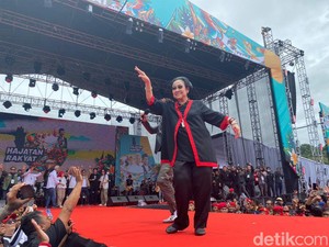 Momen Megawati Joget hingga Kompaknya Puan-Ganjar Saat Kampanye