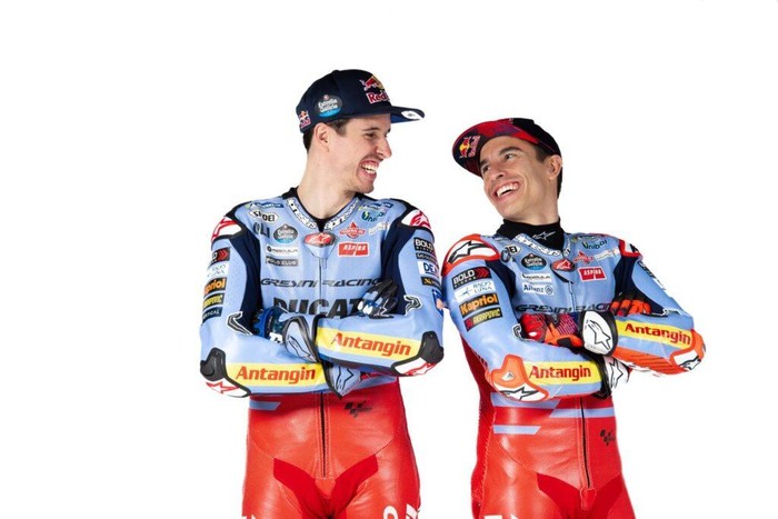 Motor MotoGP Gresini Racing Tunggangan Marc dan Alex Marquez 2024