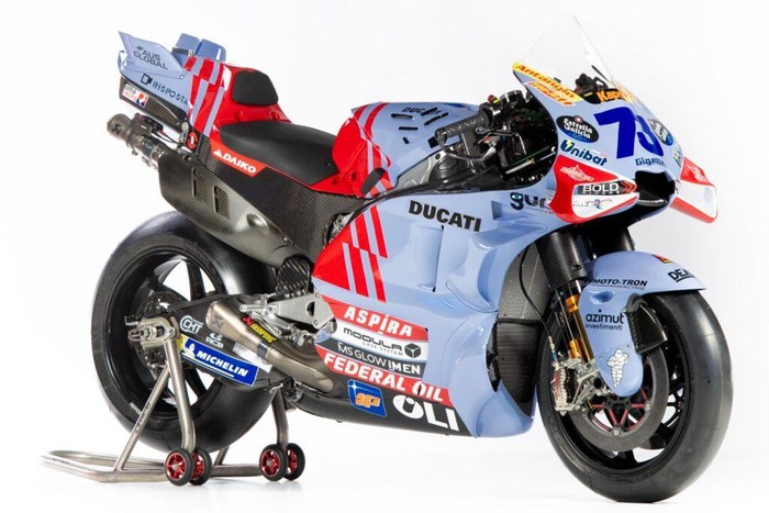 Motor MotoGP Gresini Racing Tunggangan Marc dan Alex Marquez 2024
