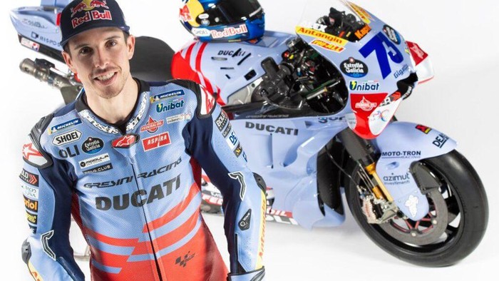 Motor MotoGP Gresini Racing Tunggangan Marc dan Alex Marquez 2024