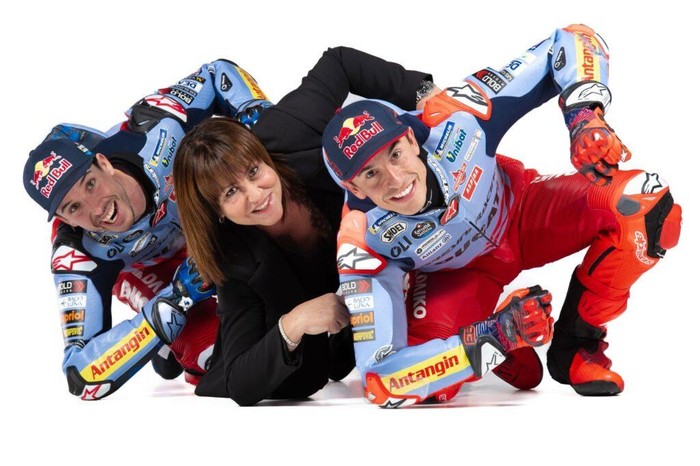 Motor MotoGP Gresini Racing Tunggangan Marc dan Alex Marquez 2024