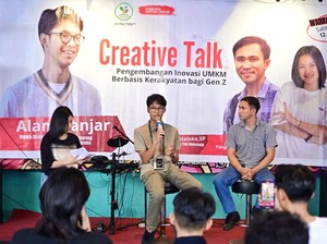 Di Hadapan Anak Muda Manado, Alam Ganjar Bicara soal Pengembangan UMKM