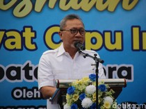 Resmikan Pasar Cepu Induk, Mendag Zulhas Singgung Kenaikan Ekonomi Indonesia