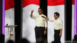 Potret Busana Pasangan Capres-Cawapres di Debat Keempat
