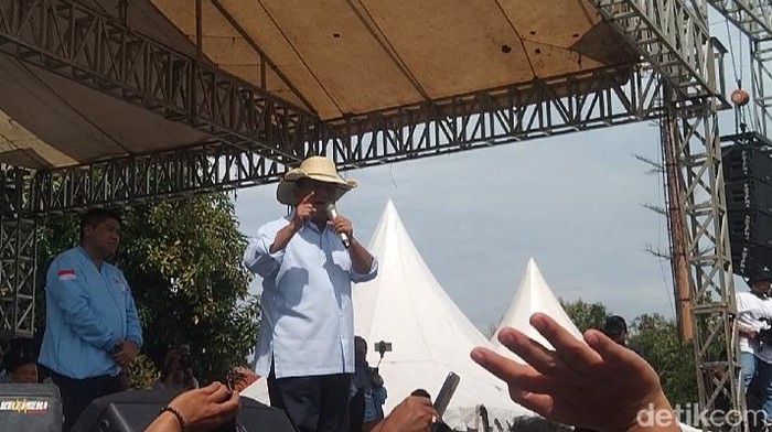 Prabowo Subianto di Majalengka