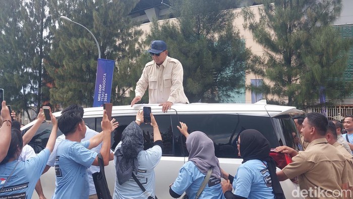 Prabowo Subianto (M Sholihin/detikcom)