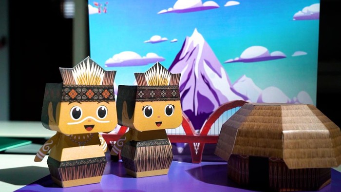 Rauf raphanus dan Origami