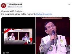 Meme Debat Cawapres: Slepetan Cak Imin, Epic Cringe Battle Gibran-Mahfud