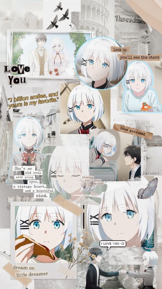 Wallpaper WA Aesthetic Anime.