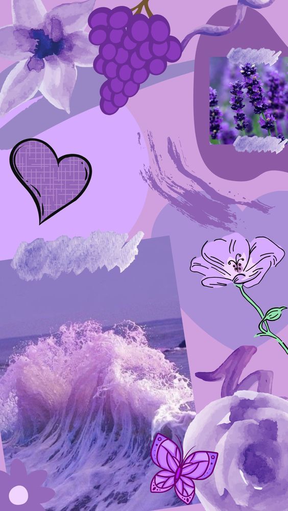 Wallpaper WA Aesthetic Ungu.