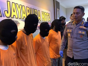 4 Pelaku Pembakaran Saat Rusuh Pengantar Jenazah Lukas Enembe Ditangkap!