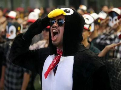 Ada Penguin di Debat Cawapres Keempat