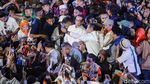 Anies Bakar Semangat Pendukung Saat Kampanye Akbar di Bogor