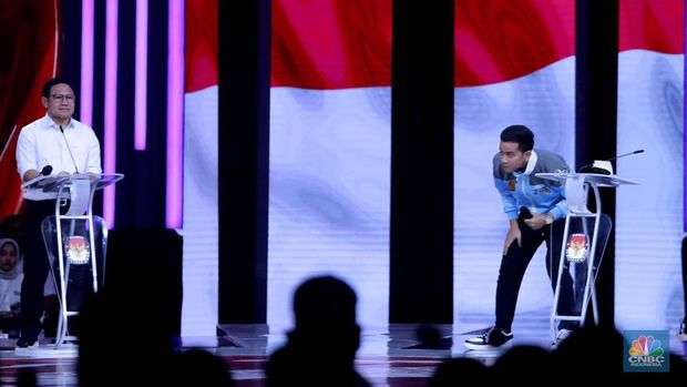 Cawapres no 2 Gibran Rakabuming Raka. (CNBC Indonesia/Muhamad Sabki)