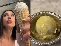 Dua Lipa Ungkap Racikan Es Krim Favorit, Ternyata Pakai 2 Bahan Ini