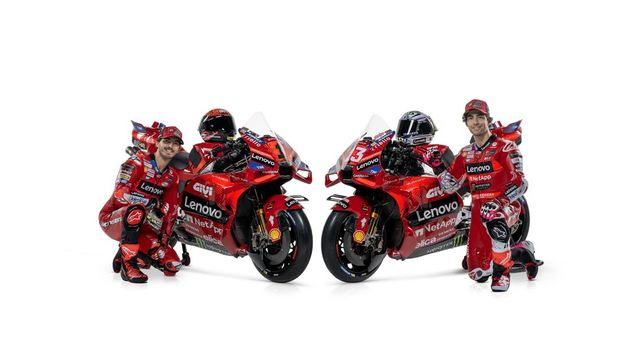 Ducati Desmosedici GP24 Tunggangan Pecco dan Bastianini
