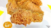 Penyebarannya yang masif membuat DKriuk Chicken populer di Jabodetabek. Rasa ayam yang enak juga dijual dengan harga Rp 7.000an saja. Foto: Istimewa/Instagram/Twitter