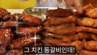 Di Korea Selatan ada budaya makan ayam goreng dengan bir. Bagi Tzu Yang ia butuh 112 potong ayam untuk mengenyangkan perutnya. Foto: TikTok/tzuyang_85