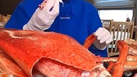 Selain pada YouTube, Tzu Yang juga aktif mengunggah video di TikTok. Ia pernah menampilkan aksi makan lobster dan kepiting seberat 10 kilogram. Foto: TikTok/tzuyang_85