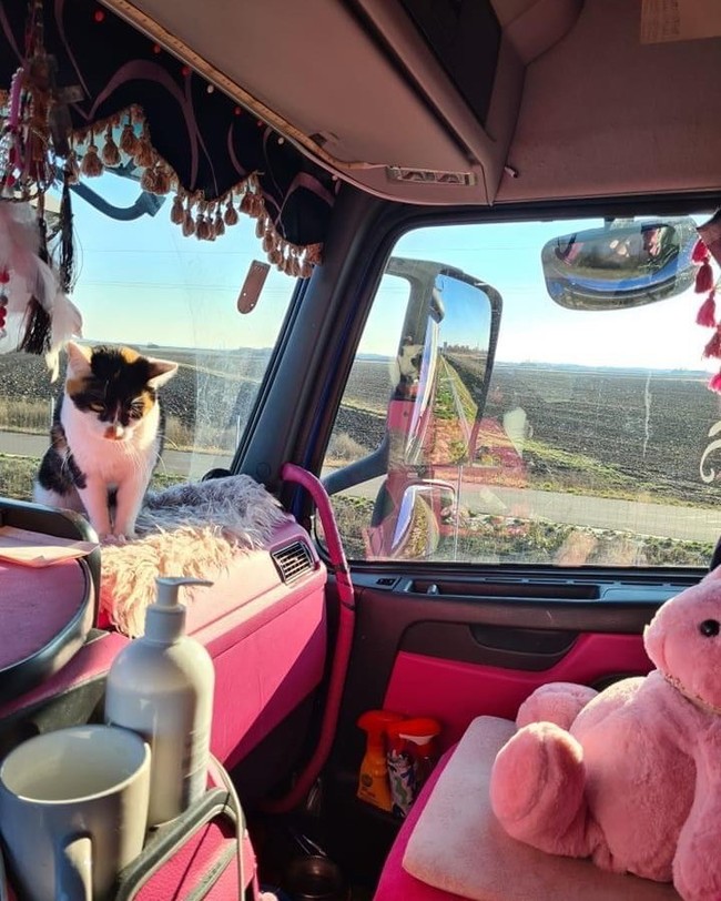 Dan ketika aku datang, seorang pria memanggilku, Lets go buddy!. Sejak itu lah aku mengubah gayaku. Seorang wanita perlu mengingat bahwa mereka seorang wanita apapun profesinya, dia perlu tampil baik dalam segala kesempatan, kata Georgeta. Foto: Instagram Georgeta