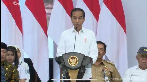 Jokowi di Magelang (tangkapan layar)