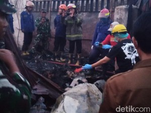 Pekerja Tewas dalam Kebakaran Gudang Aluminium Sidoarjo Sedang Sakit