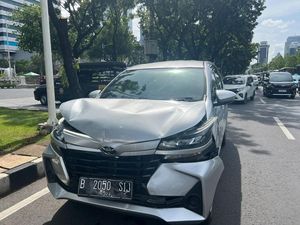 Tabrakan Beruntun di Seberang Balai Kota DKI, 3 Mobil Rusak