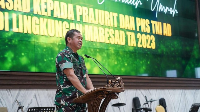 Kepala Staf Angkatan Darat (KSAD) Jenderal TNI Maruli Simanjuntak (dok IG @tni_angkatan_darat)