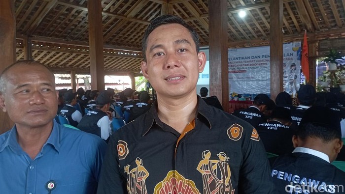 Ketua Bawaslu Blora Andyka Fuad Ibrahim saat ditemui di Tempuran Blora, Senin (22/1/2024).