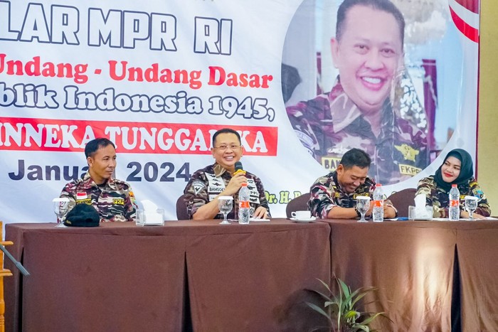 Ketua MPR RI sekaligus Wakil Ketua Umum FKPPI/Kepala Badan Bela Negara FKPPI Bambang Soesatyo