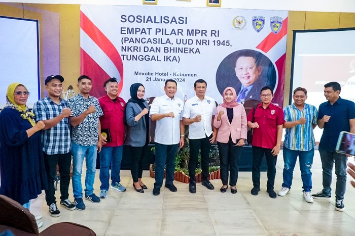 Ketua MPR RI sekaligus Wakil Ketua Umum Partai Golkar Bambang Soesatyo (Bamsoet)