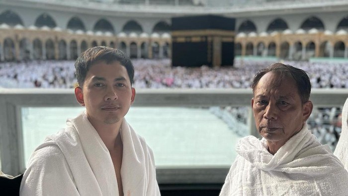 Kiki Farrel bersama sang ayah