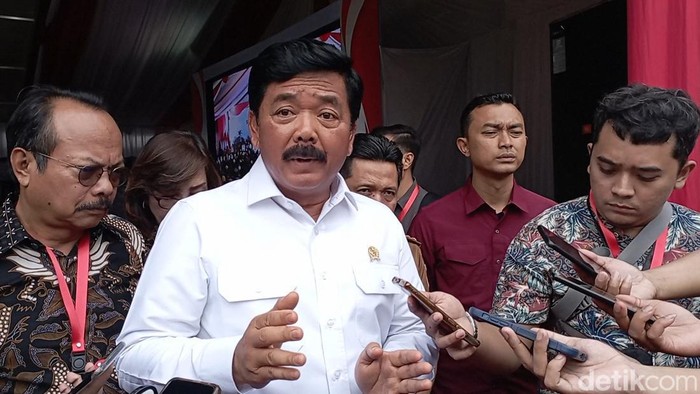Menteri ATR/BPN Hadi Tjahjanto di Wonosobo, Senin (22/1/2024).